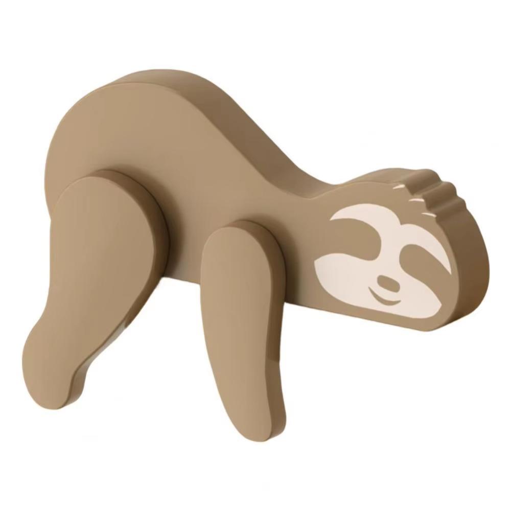 Portable Bear Door Frame Decoration Stable Sleeping Bear Door Corner Protector  Baby Room