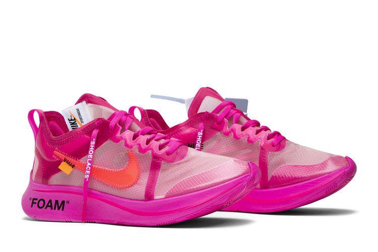 Men's Sneakers Nike Zoom Fly Off-White Pink Tulip Pink/Racer Pink