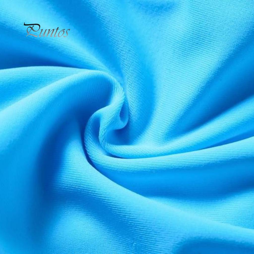 Global Selling Women Solid Color Bikini Bottom Side Pleated Bandage Swim Shorts