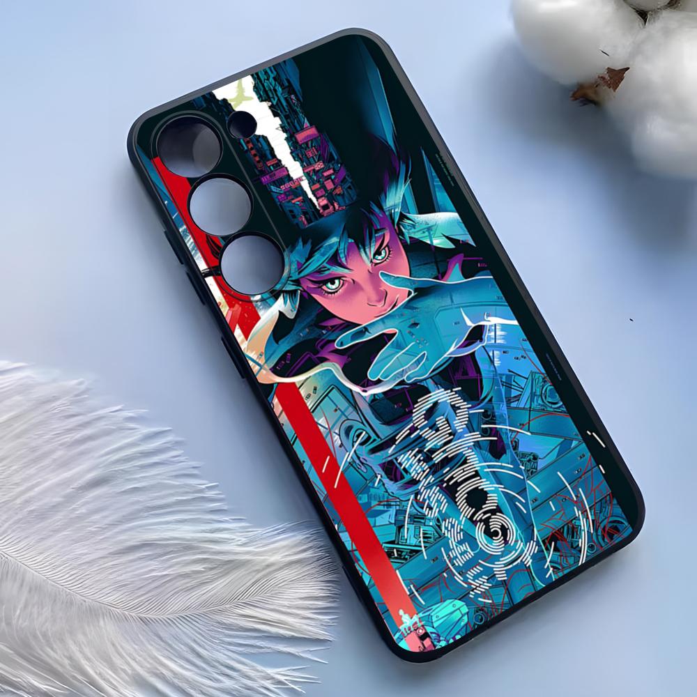 Чехол для телефона Ghost In The Shell для Samsung S26 S25 Ultra S24 S23 S22 S21 S20 Plus Fe Galaxy A54 Силиконовый чехол