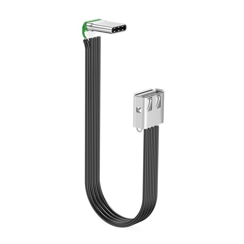 Адаптер USB C на USB 2.0, USB-адаптер, кабель OTG, кабель USB C «папа» на USB «мама» OTG для ноутбука, компьютера, планшета