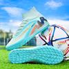 New High-Top Youth Broken Nails Football Shoes Long Nails Competition Sports Shoes Men'S And Women'S Professional Children'S Football Shoes