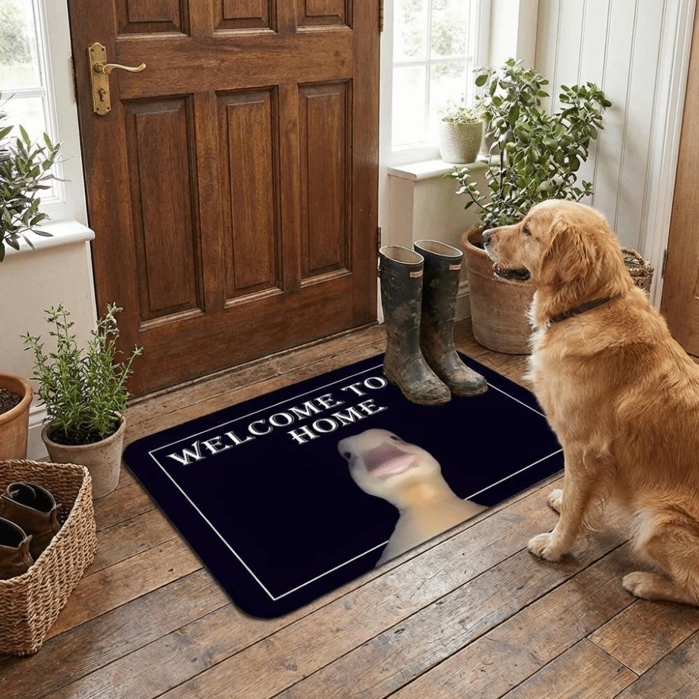 Water-absorbing Beagle Floor Mat 40*60cm Bedroom Door Rug Creativity Foot Mat  Home Decor