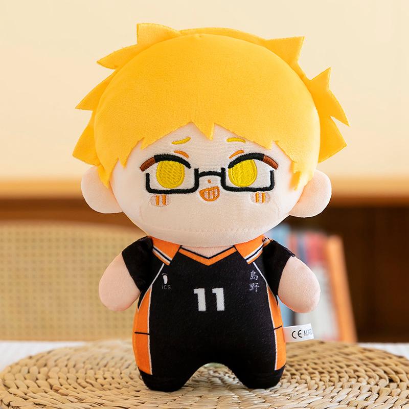 23 см Haikyuu!! Плюшевые игрушки Милые Аниме куклы Haikyuu Хината Сёё и Кагеяма Тобио и Савамура Дайчи Коллекция плюшевых игрушек Подарок