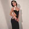 Woman's Fashion Backless Sexy Dress Sleeveless Ladies Party Date Clubwear Long Dress