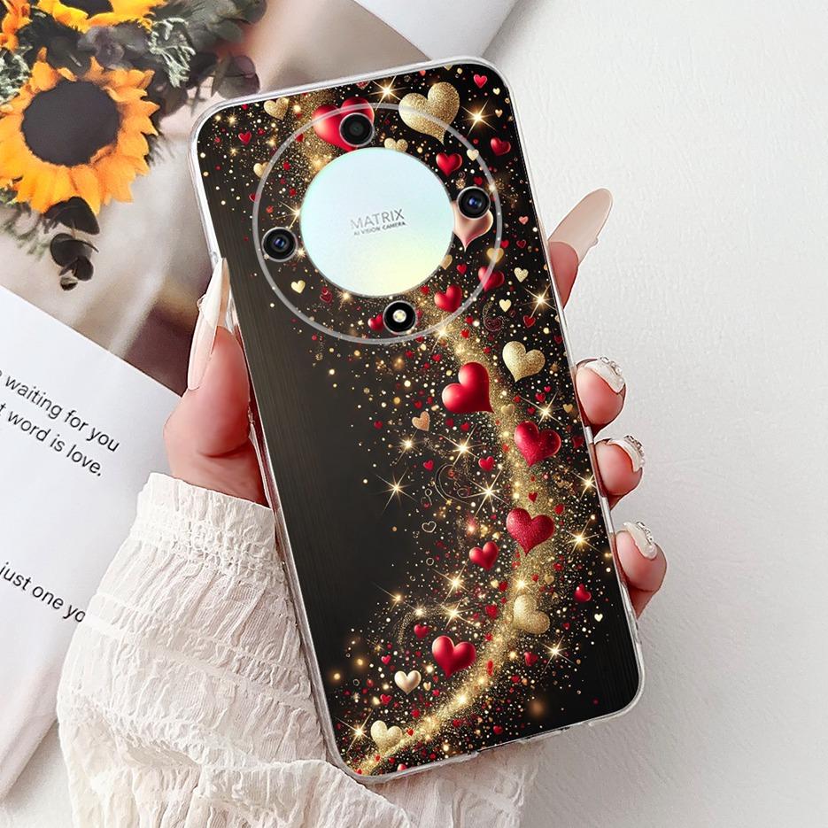 Чехол для Honor Magic6 Lite Чехол для HonorX9B ALI-NX1 С рисунком крутого дракона Мягкий силиконовый чехол для Honor X9B Magic 6 Lite Fundas Coque