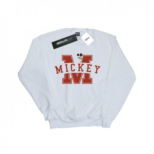 Disney Womens/Ladies Mickey Mouse Letter Peak Sweatshirt