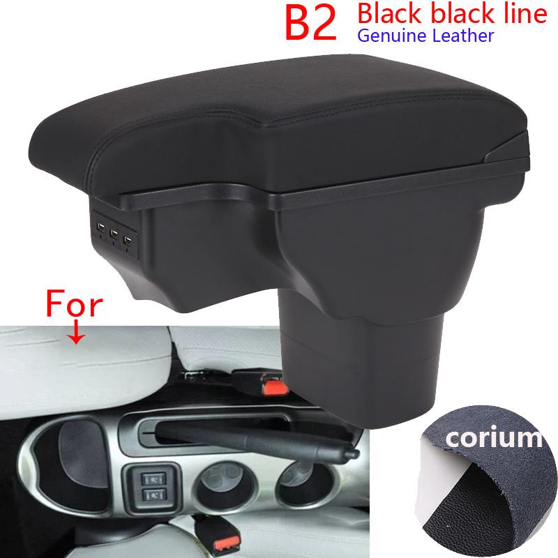 For NISSAN Juke Armrest box For Infiniti ESQ Car armrest 2010-2019 accessories interior details storage box Retrofit parts USB