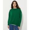 Women's Loose Autumn and Winter Crew Neck Pullover Sweater
