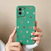 Чехол для телефона Samsung Galaxy A06 Сердце-Бабочка Funda Для Samsung A 06 Задняя крышка Защита камеры Жидкий силиконовый бампер