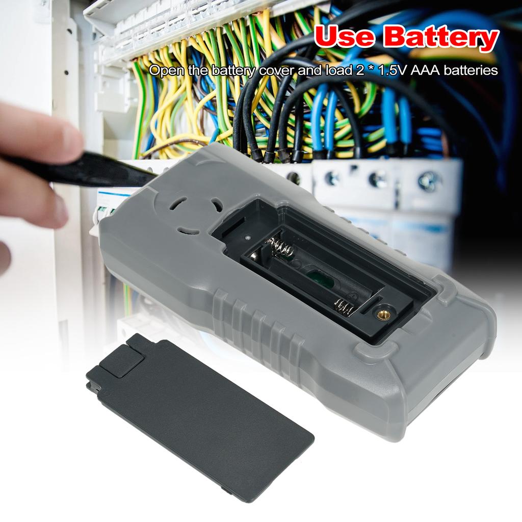 KMDM01D Интеллектуальный цифровой мультиметр Автоматический диапазон 6000 отсчетов NCV Универсальный портативный измеритель