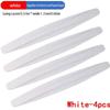 4/6Pcs Car Bumper Anti-collision Strips Door Body Scratch Automotive Protective Tape Strips Door Guard Lip Stickers Accessorie