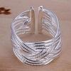 Women's Silvery Claw Ring Woven Mesh Style Jewelry Gift US 8 ARI