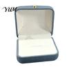 Jewelry Display Case for Home Pearl Velvet Box, Anti-Scratch Lining Organizer with Golden Metal Wedding Engagement Gift Box Buckle, Decorative Storage