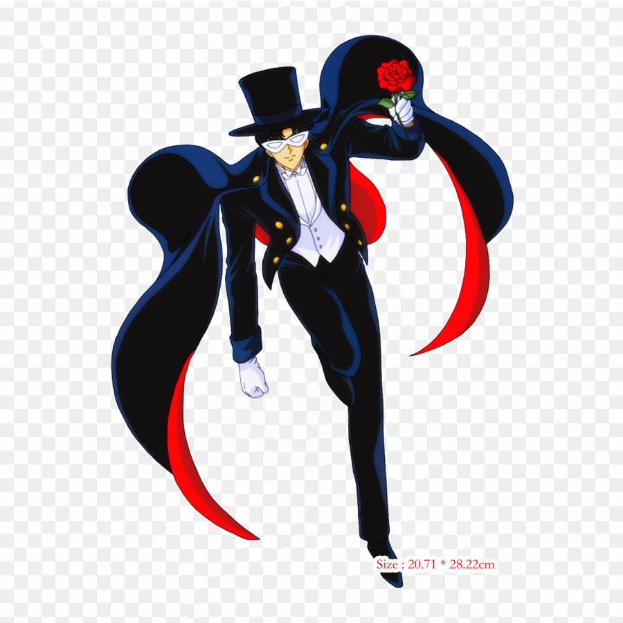 Смокинг человек Сейлор Мун смокинг маска Chibiusa железные нашивки для одежды аппликации наклейки на одежду термочувствительная нашивка на заказ