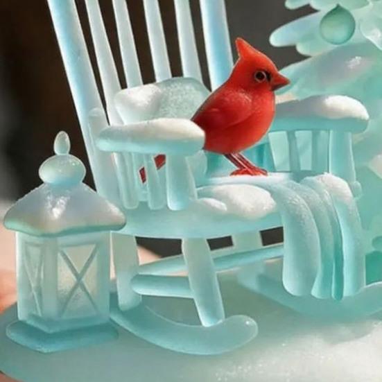 Подвеска для автомобиля Качалка Дизайн дерева Автомобильное украшение Акриловый подвесной аксессуар Декор для двери/окна Рождественской елки для помещения/улицы