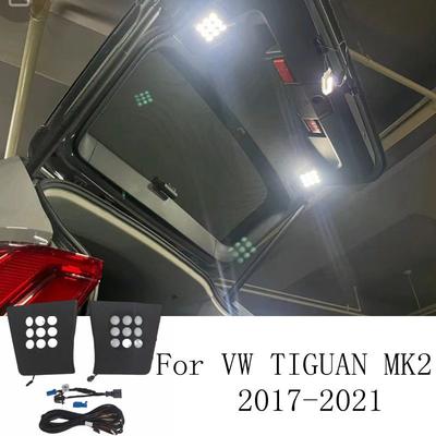 Свет багажника Подходит для VW Tiguan 2017 2018 Светодиодный задний фонарь автомобиля Лампа задней двери Свет для кемпинга