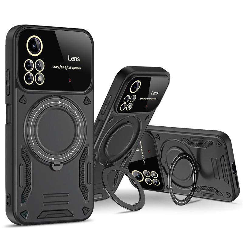 Для Poco X4 Pro 5G чехол магнитное кольцо бронированные чехлы для телефонов Poko Little X4 X 4 Pro X4pro Pocox4pro защита камеры задняя крышка