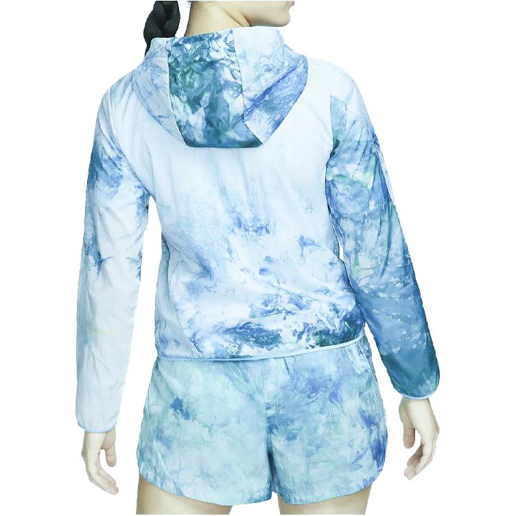 Nike Куртка с капюшоном и вышитым логотипом, женские куртки, синяя, DX1042-085