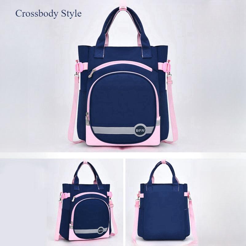 Teacher Recommend Multi Functional Tutoring Bag Unisex Primary Secondary School Students Backpack High Capacity Kid's Study Bag Crossbody Shoulder Bag