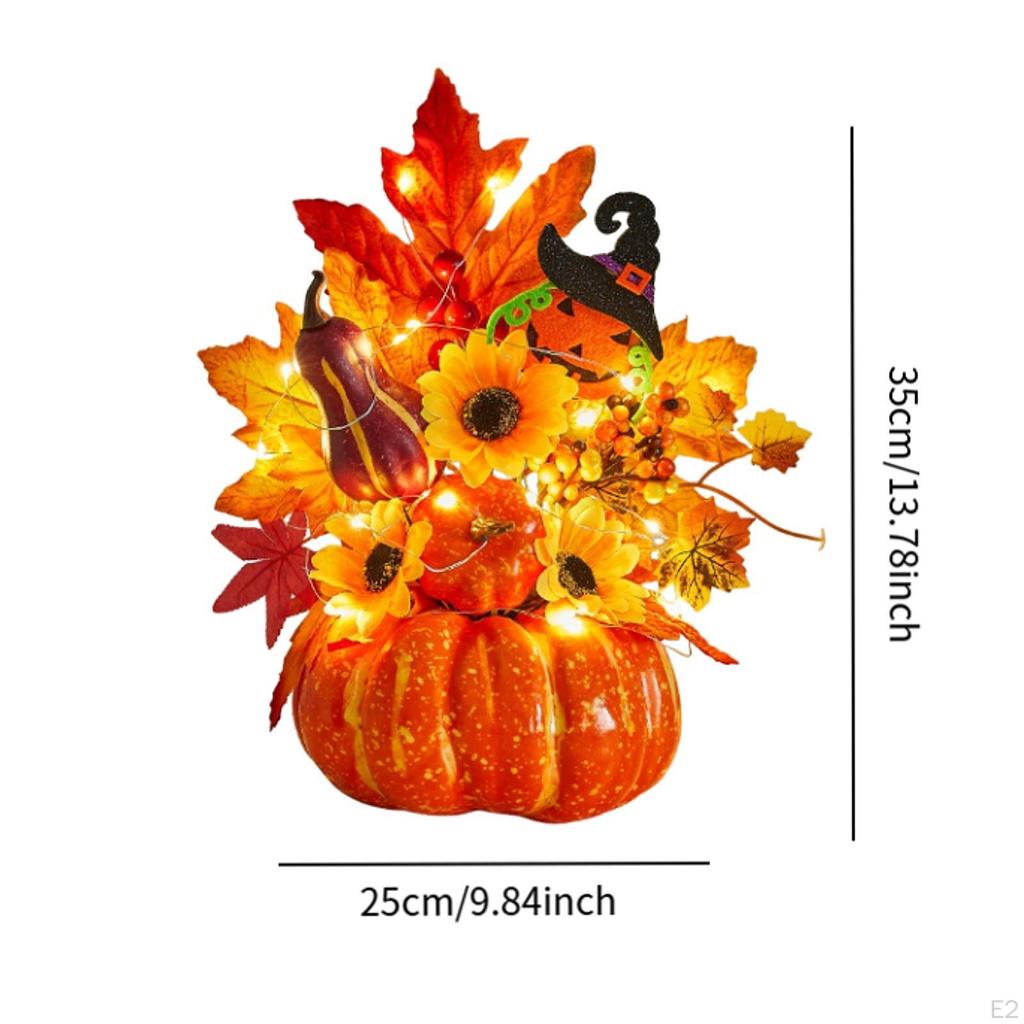 Halloween Pumpkin Artificial Ornament Fall Party Fake Pumpkins Model