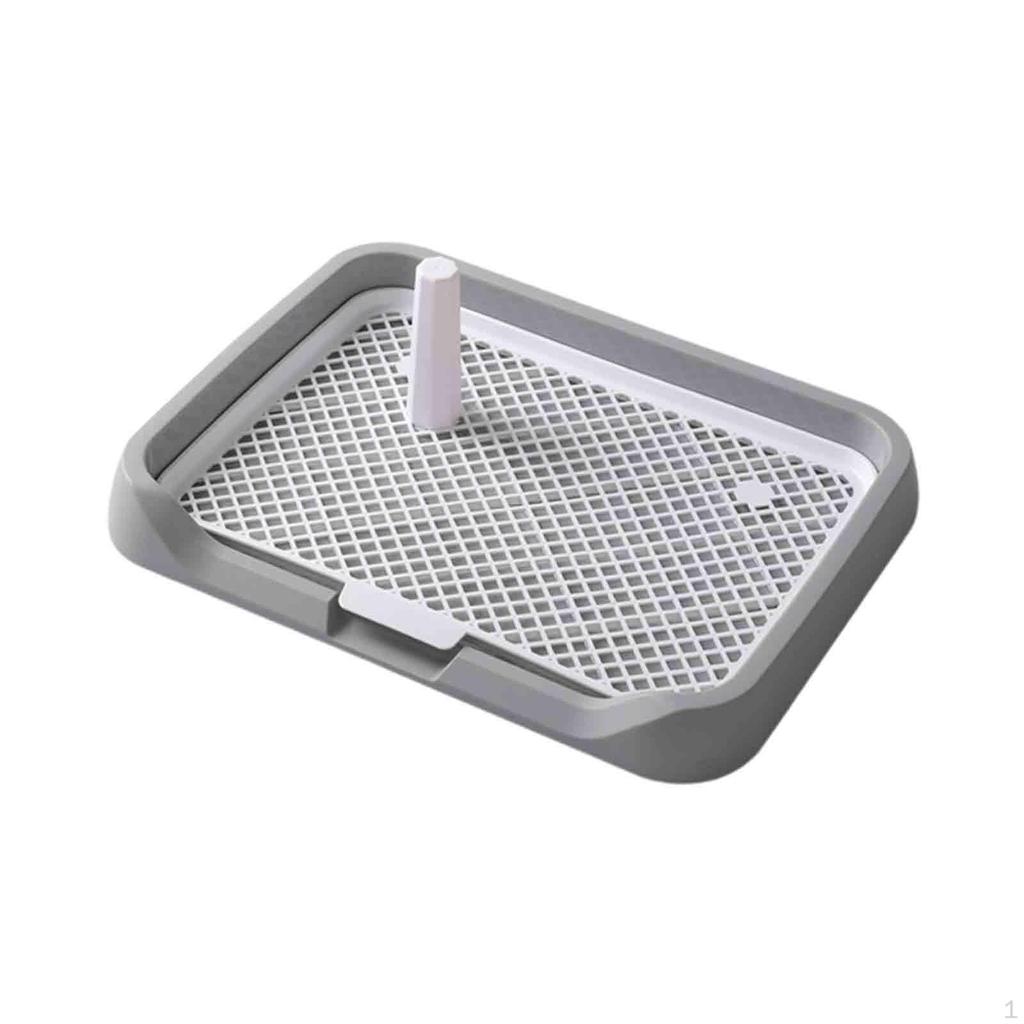Dog Potty Toilet Litter Box Removable 18.11x13.78x1.97inch Indoor Pet Pee Trainer
