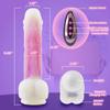 3 Push In Modes 10 Vibration Modes with Heated Vibration Dildo Vibrator Remote Control Dildo Vibrator, G-Spot Stimulation Female Sex Toys