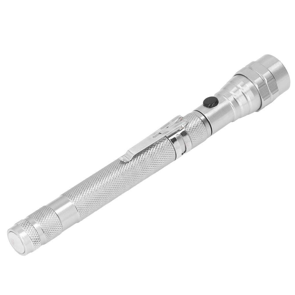 LED Magnetic Picker Portable 360 Degree Rotation Adjustable Magnetic Pickup Stick for Auto