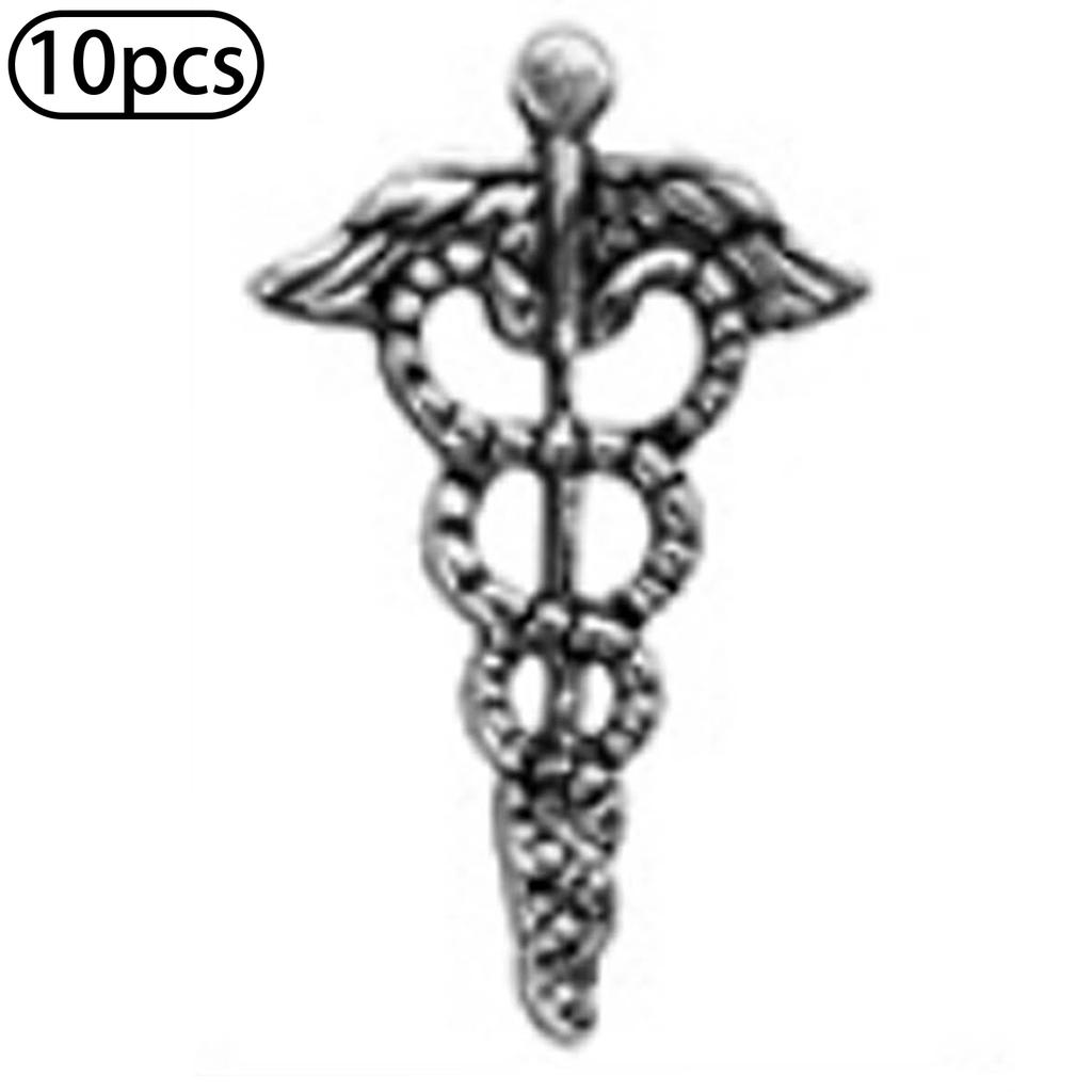 10Pcs Halloween Nail Charms Decorations 3D Metal Alloy Skull Cross Vintage Punk Style Nail Art Charms for DIY Manicure Nail Design Art Supplies
