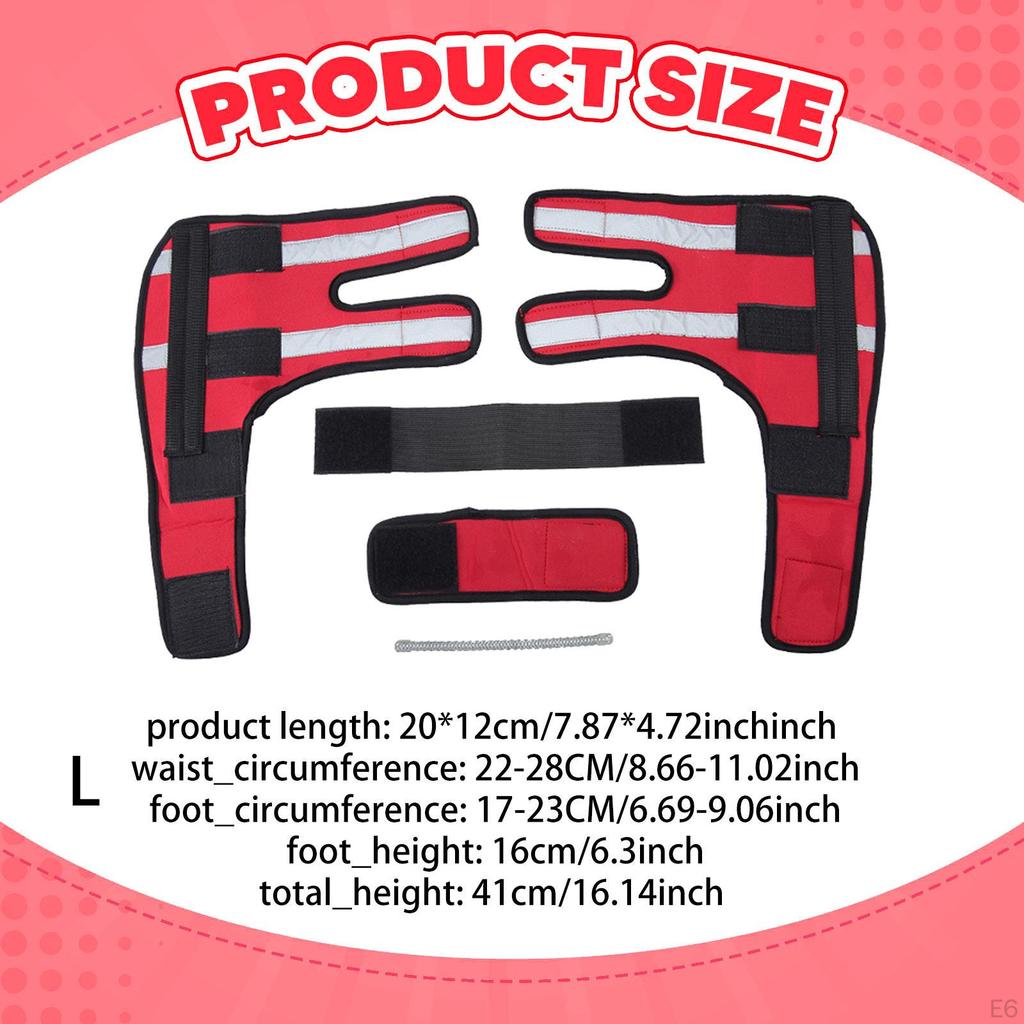 Pet Knee Pads Dog Elbow Protectors Portable Lightweight Accessories Comfortable Insulated