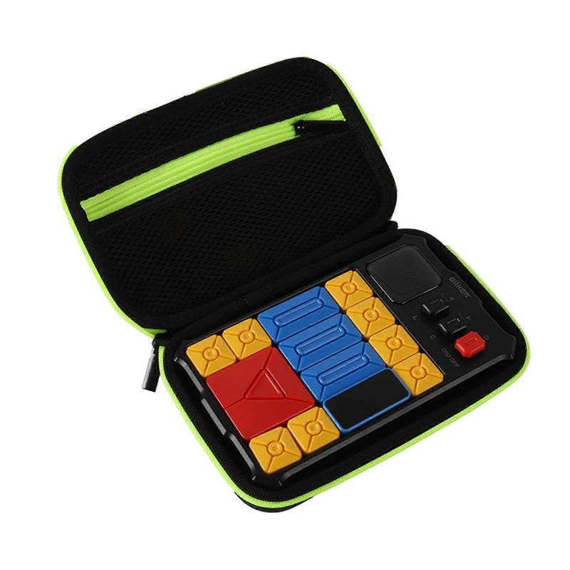 Lightweight Puzzle Toy Organizers Storage Box Case With Reinforced Edges And Compartments For Easy Item Identification Yellow
