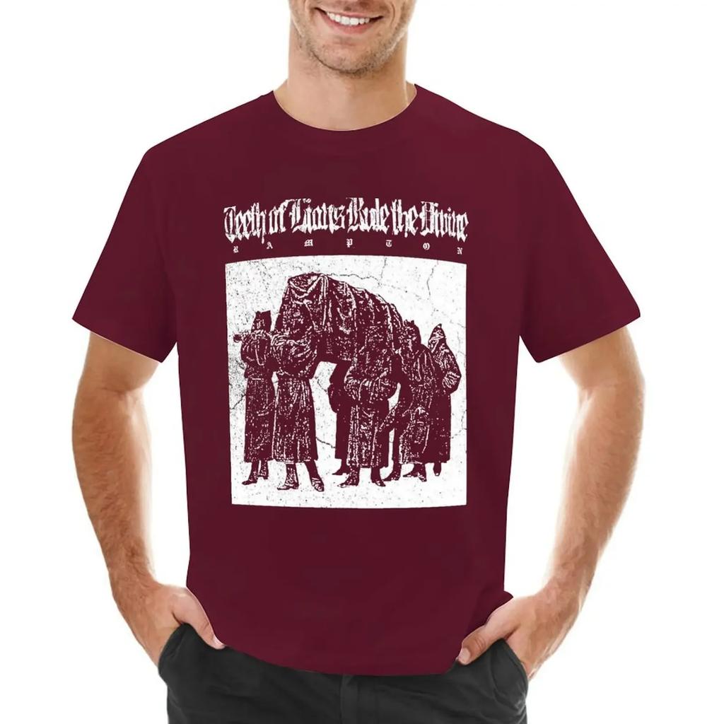 teeth of lions rule the divine Rampton T-shirt anime customizeds tops sweat Short sleeve tee