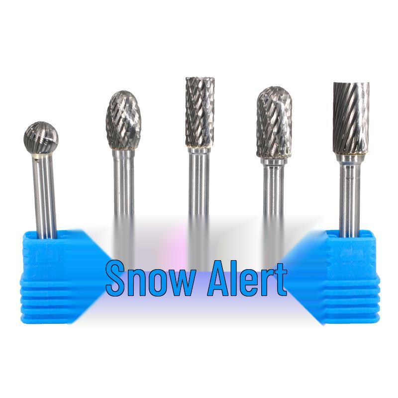 Tungsten Steel Carbide Rotary File Engraving Milling Cutter Head, Single/Double Cut