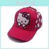Cartoon Cat Kt Baseball Cap With Breathable Cotton And Windproof Features