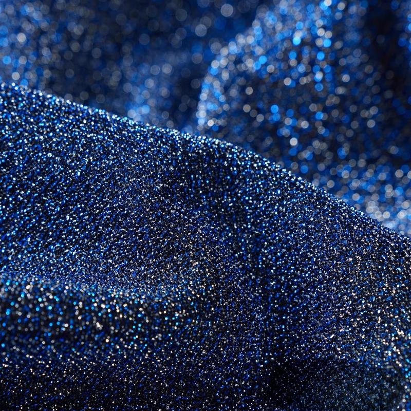Двусторонняя мерцающая звездная бархатная ткань Яркая шелковая блестящая бархатная ткань Неэластичная для DIY шитья платьев ципао