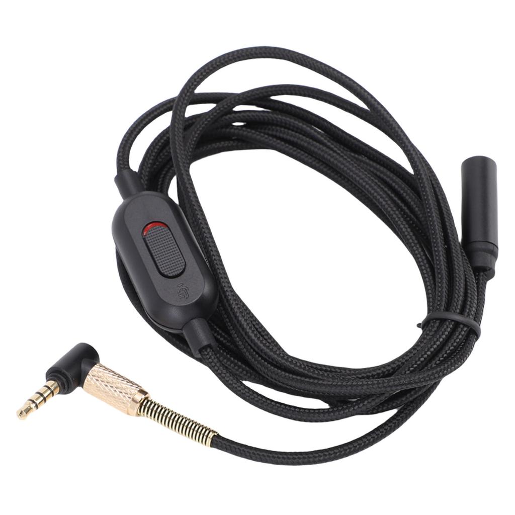 Удлинительный кабель для наушников 3,5 мм Звуковой стерео удлинитель Нейлоновый провод с регулятором громкости для наушников