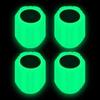 Светящиеся колпачки клапанов шин, флуоресцентные крышки штока шин, ночные светящиеся колпачки штока клапана, сопла, световые колпачки клапанов для автомобиля, мотоцикла