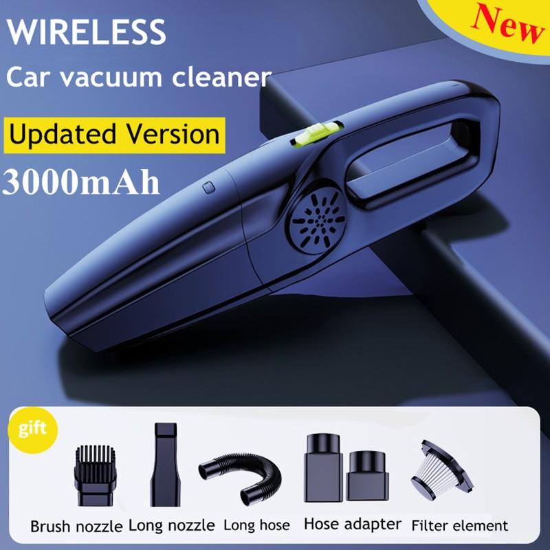 Маленький бытовой ручной пылесос с большой мощностью всасывания, с низким уровнем шума, мощный автомобильный портативный пылесос