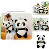 Wholesale Avocado Backpack Panda Plush Toy Teddy Bear Pillow Cute And Cuddly