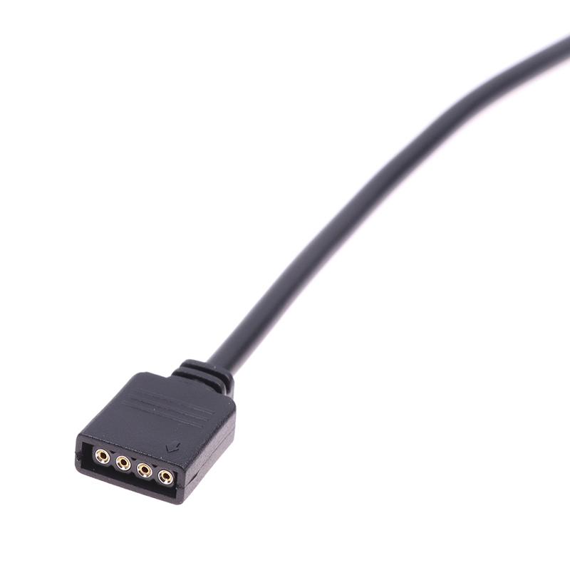 Motherboard Rgb Sync Splitter 12V 4Pin 5V 3Pin Rgb/Argb Sync Hub Transfer Extension Cable Pc Case Accessories