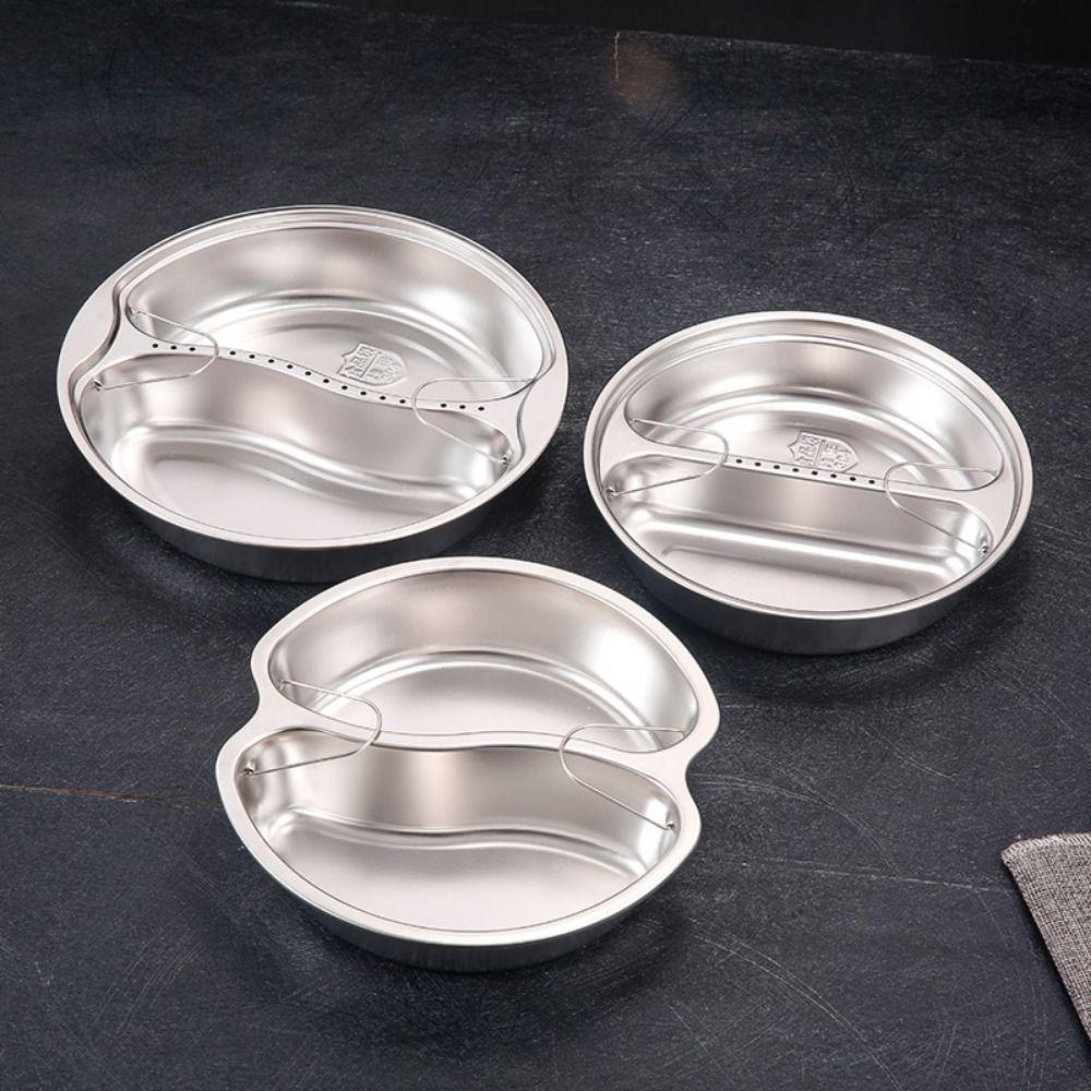 С ручками Пароварка из нержавеющей стали Складывающиеся в стопку вставки для пароварки Форма для еды Кухонная утварь