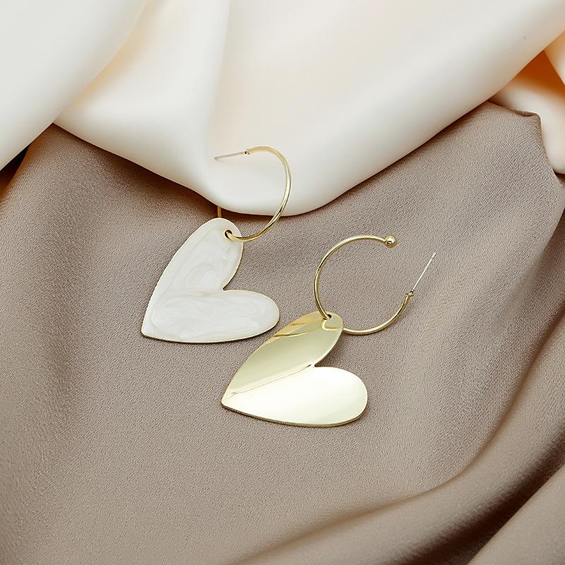 Colorful Candy Heart Earrings for Summer Style, Unique Design Cute Earrings