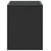 Vidaxl Szafka Pod Telewizor, Czarna, 60X31X39,5 Cm