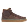 Zoom Blazer Mid Premium Plus SB Кроссовки унисекс Brown Gum Plum-Eclipse Kumquat Gum-Yellow DV5468-200