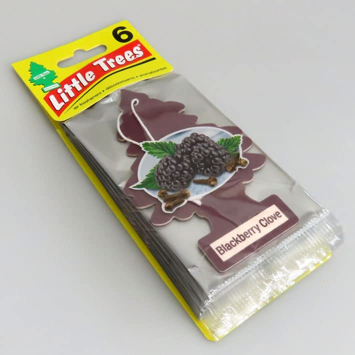 Освежитель воздуха Little Tree [Ежевика Гвоздика 6 шт.] Набор с отличной ценой