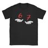 Funny Six Seven Baseball Ice Cream Drip Cool Meme 67 Funny Number Tshirt For Unisex Unisex 100 Cotton T Shirt Tee Shirt Clothes