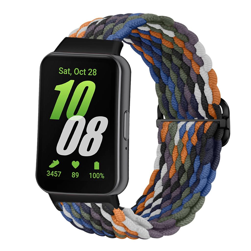 Braided Solo Loop Strap for Samsung Galaxy Fit 3 Accessories Adjustable sport Nylon Replacement correa bracelet galaxy fit3 band
