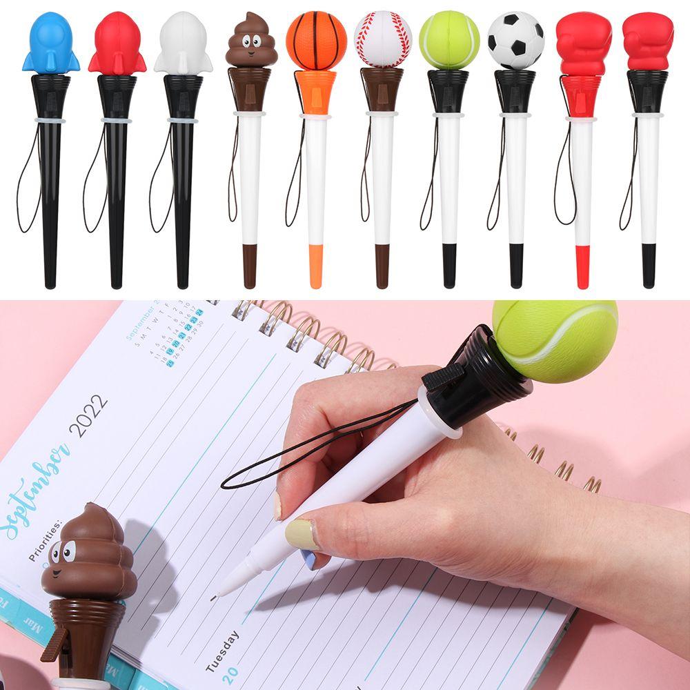 Ink Decompression Creative Stationery Writing Supplies Gel Pens Cartoon Pen Neutral Pen Bounce Pens