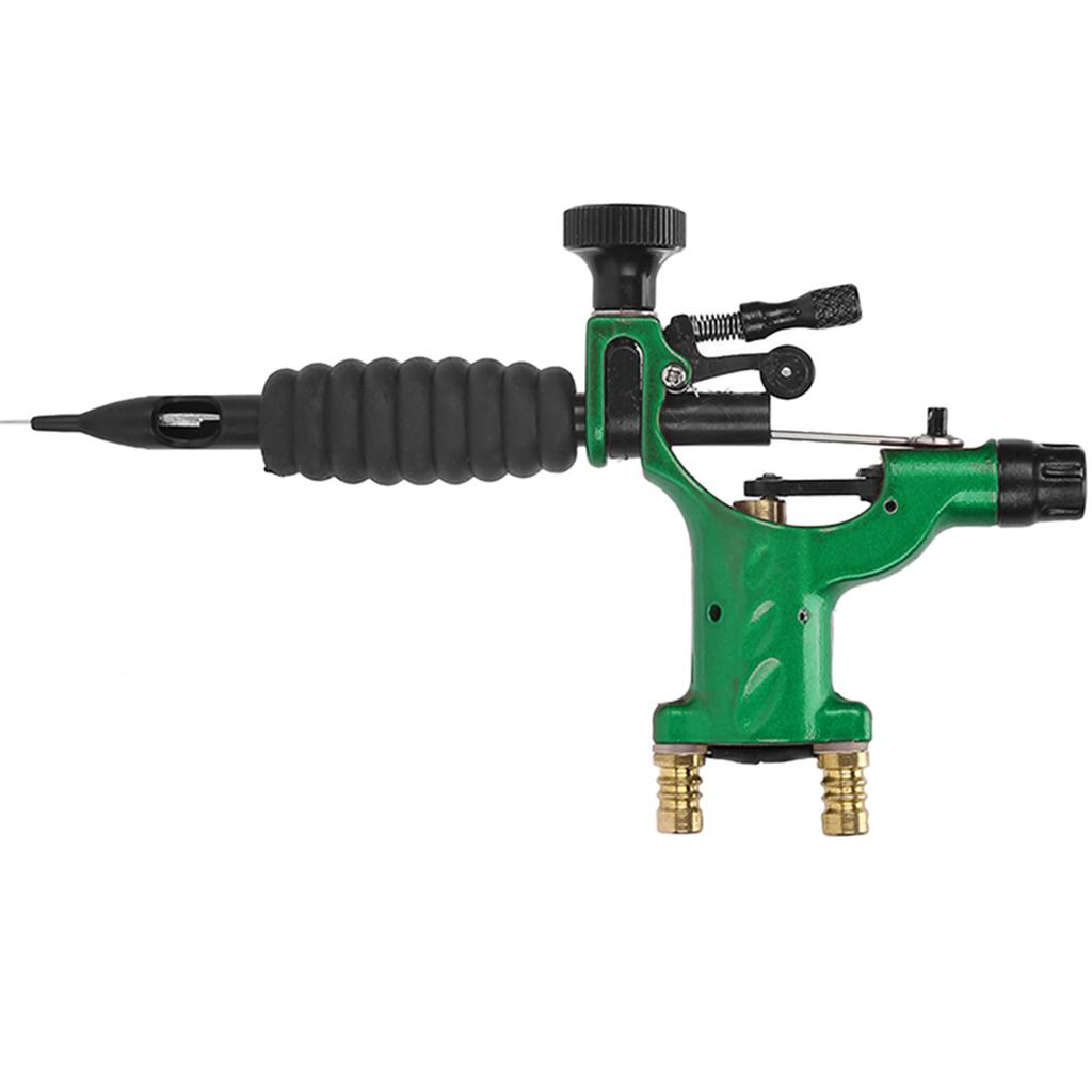 Роторная тату-машинка Профессиональная электрическая тату-машинка-шейдер-лайнер для татуировщикаЗеленая