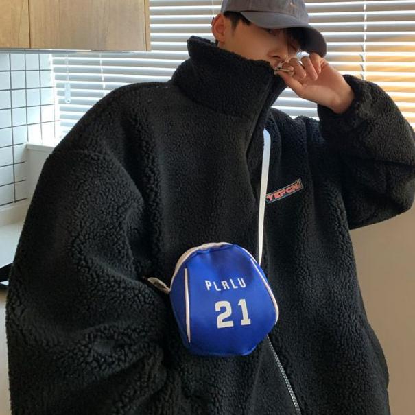 Men Tie-dye Parkas Zipper Thicken Winter Oversize Outwear Coats BF Couple Stand Collar Warm Jackets